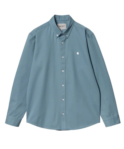Carhartt WIP(カーハートダブリューアイピー)の「【Carhartt WIP】L/S MADISON SHIRT I023339(シャツ/ブラウス・メンズ・グレー/ホワイト/ブラック/ライトブルー/ネイビー・M/L/XL)」の10枚目の写真