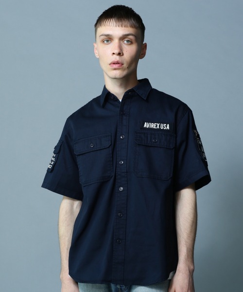 BASIC FATIGUE SHORT SLEEVE SHIRT / ベーシック ファティーグ