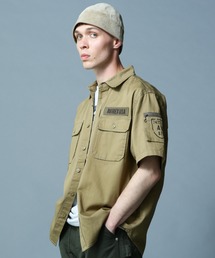 BASIC FATIGUE SHORT SLEEVE SHIRT / ベーシック ファティーグ 半袖シャツ / AVIREX / アヴィレックス