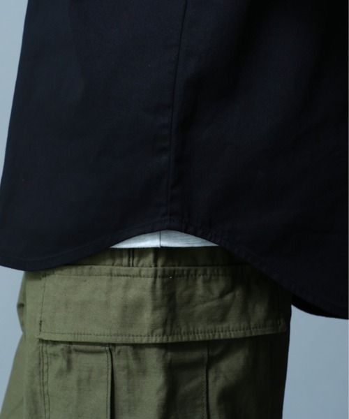 AVIREX（アヴィレックス）の「BASIC FATIGUE SHORT SLEEVE SHIRT / ベーシック ファティーグ 半袖シャツ / AVIREX / アヴィレックス（シャツ/ブラウス・メンズ・ブラック/ホワイト系その他/オリーブ/カーキ/グレー系カモフラージュ/ホワイト/ネイビー・LARGE/XX-LARGE/MEDIUM/X-LARGE）」の20枚目の写真