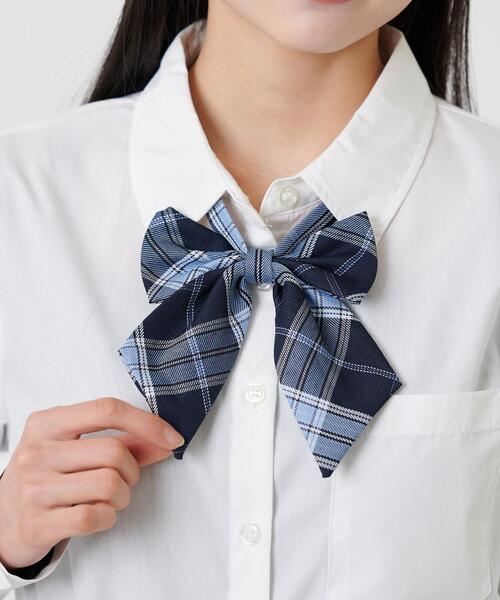 WEGO（ウィゴー）の「WEGO/チェックスクールリボン（蝶ネクタイ・レディース・ホワイト系その他3/ブラック系その他2/ブラック系その他3/グレー系その他2/ブルー系その他2/ブルー系その他3/パープル系その他2/ホワイト系その他2/その他1/その他2/その他3/パープル系その他3/レッド系その他2/グレー系その他3/その他6/ブラウン系その他3/レッド系その他3/ベージュ系その他2/その他5/ブラウン系その他2/その他4・FREE）」の18枚目の写真