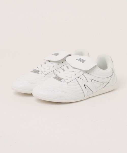 STEVE MADDEN（スティーブマデン）の「ローカットスニーカー/S.MADDEN FREEKICK-VS（スニーカー・レディース・シルバー/ブラック×シルバー/モカ/ホワイト×シルバー・22.5cm/23.0cm/23.5cm/23.5-24/24.0cm/24.5cm/24.5㎝）」の19枚目の写真