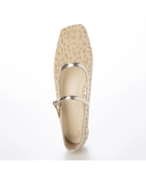 Launa lea(ラウナレア)の「チュールメリージェーンフラットパンプス(0597,0597A)(パンプス・レディース・ブラック/ホワイト/ベージュ・22.0cm/22.5cm/23.0cm/23.5cm/24.0cm/24.5cm/25.0cm)」の10枚目の写真