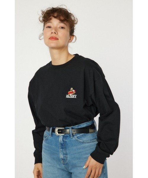 セール】アソートワンポイント刺繍ロングTシャツ（Tシャツ