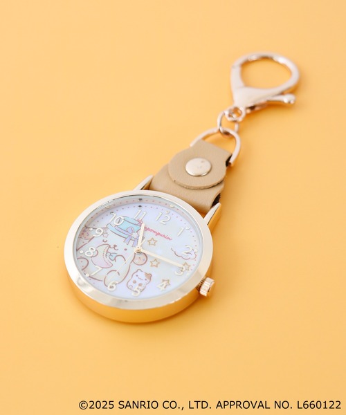 sanrio（サンリオ）の「〈SANRIO/サンリオ〉Watch/サンリオ キャラクターズ キーチェーンウォッチ おすましKCウォッチ G（アナログ腕時計・レディース・ブルー/ピンク/パープル/チェリーピンク/グリーン/ミント/イエロー・ONE SIZE）」の5枚目の写真