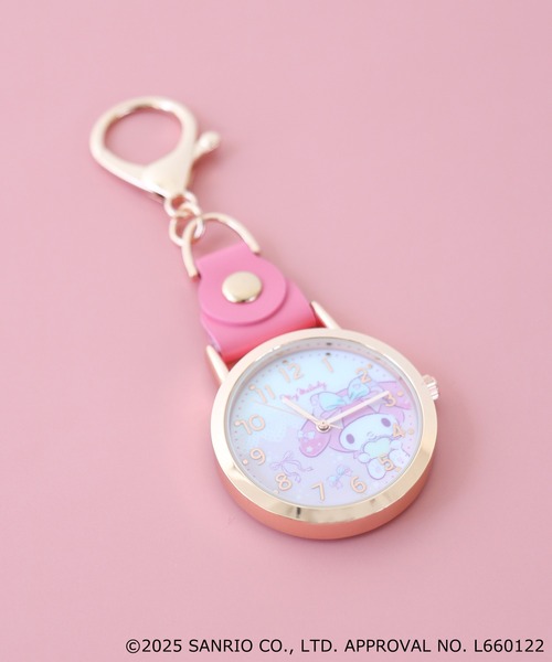 sanrio（サンリオ）の「〈SANRIO/サンリオ〉Watch/サンリオ キャラクターズ キーチェーンウォッチ おすましKCウォッチ G（アナログ腕時計・レディース・ブルー/ピンク/パープル/チェリーピンク/グリーン/ミント/イエロー・ONE SIZE）」の7枚目の写真