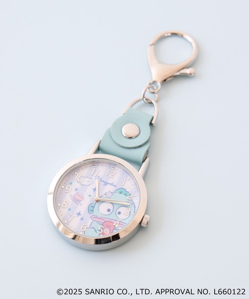 sanrio（サンリオ）の「〈SANRIO/サンリオ〉Watch/サンリオ キャラクターズ キーチェーンウォッチ おすましKCウォッチ G（アナログ腕時計・レディース・ブルー/ピンク/パープル/チェリーピンク/グリーン/ミント/イエロー・ONE SIZE）」の3枚目の写真
