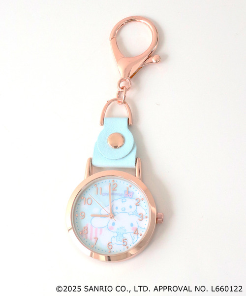 sanrio（サンリオ）の「〈SANRIO/サンリオ〉Watch/サンリオ キャラクターズ キーチェーンウォッチ おすましKCウォッチ G（アナログ腕時計・レディース・ブルー/ピンク/パープル/チェリーピンク/グリーン/ミント/イエロー・ONE SIZE）」の16枚目の写真