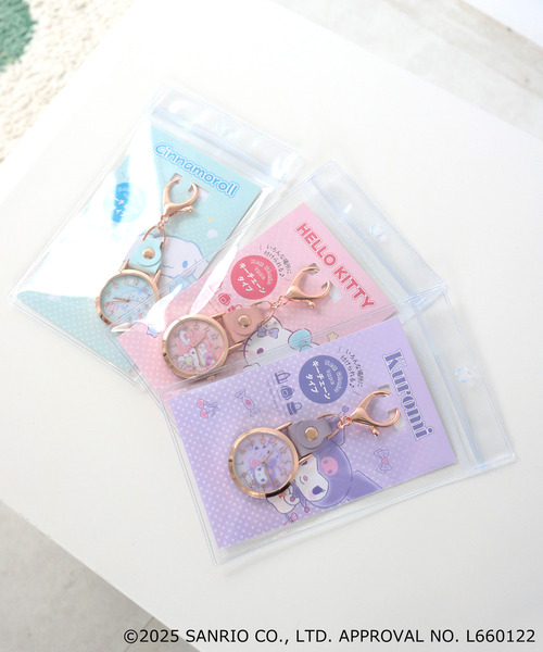 sanrio（サンリオ）の「〈SANRIO/サンリオ〉Watch/サンリオ キャラクターズ キーチェーンウォッチ おすましKCウォッチ G（アナログ腕時計・レディース・ブルー/ピンク/パープル/チェリーピンク/グリーン/ミント/イエロー・ONE SIZE）」の13枚目の写真