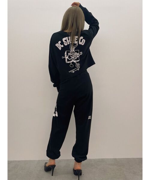 DC（ディーシー）の「GYDA×DC stargyda MOTIF スウェットパンツ（スウェットパンツ・レディース・オフホワイト/ブラック・FREE）」の17枚目の写真