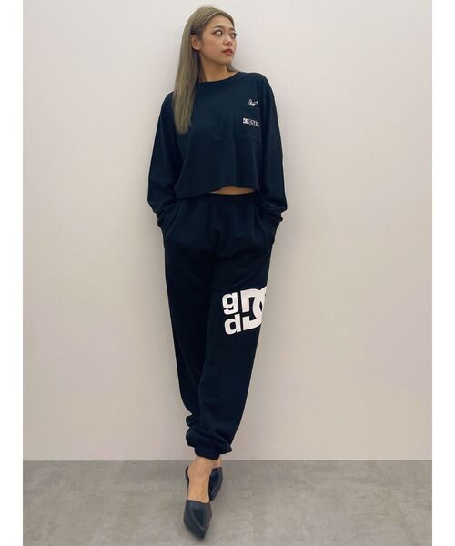 DC（ディーシー）の「GYDA×DC stargyda MOTIF スウェットパンツ（スウェットパンツ・レディース・オフホワイト/ブラック・FREE）」の19枚目の写真