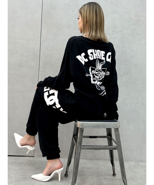 DC（ディーシー）の「GYDA×DC stargyda MOTIF スウェットパンツ（スウェットパンツ・レディース・オフホワイト/ブラック・FREE）」の21枚目の写真