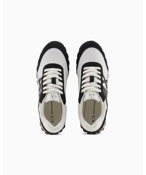 ARMANI EXCHANGE（アルマーニエクスチェンジ）の「【A|X アルマーニ エクスチェンジ】AXロゴ　レースアップスニーカー（スニーカー・レディース・ライトピンク/ホワイト・36/36.5/37/37.5/38/38.5）」の9枚目の写真