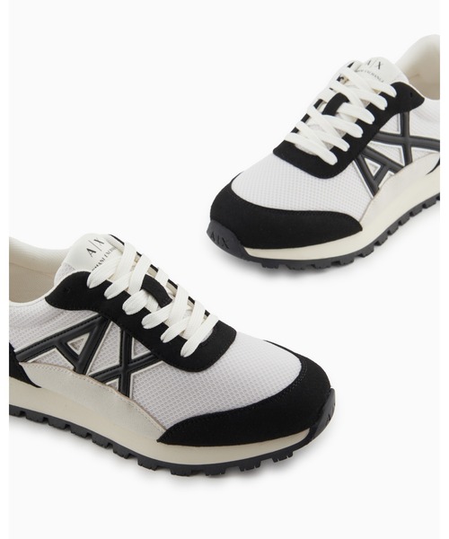 Armani Exchange◆ロゴ グリッター スニーカー【送料関税込】 ARMANI EXCHANGE スニーカー 「A|X アルマーニ エクスチェンジ