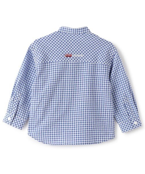 kladskap（クレードスコープ）の「電車バンドカラー長袖シャツ（シャツ/ブラウス・キッズ・グレー/ブルー・120cm/100cm/110cm/90cm/130cm）」の14枚目の写真