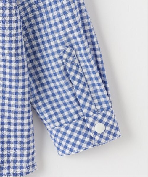 kladskap（クレードスコープ）の「電車バンドカラー長袖シャツ（シャツ/ブラウス・キッズ・グレー/ブルー・120cm/100cm/110cm/90cm/130cm）」の11枚目の写真