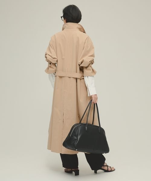 新品未使用品！ステンカラーコート・トレンチコート（購入価格63800円） eL】Spring Long Coat/290072（トレンチコート）｜eL（エル）の
