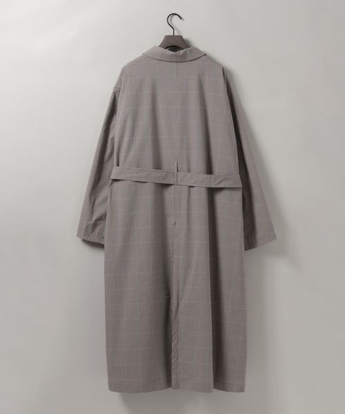 eL（エル）の「【eL】Spring Long Coat/290072（トレンチコート・レディース・チェック/ベージュ・FREE）」の21枚目の写真