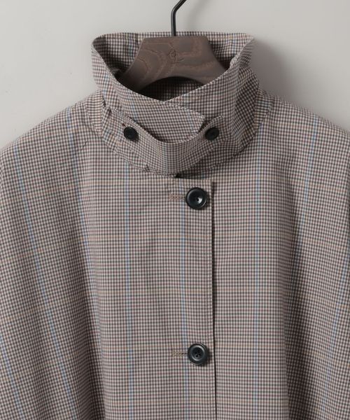 eL（エル）の「【eL】Spring Long Coat/290072（トレンチコート・レディース・チェック/ベージュ・FREE）」の22枚目の写真