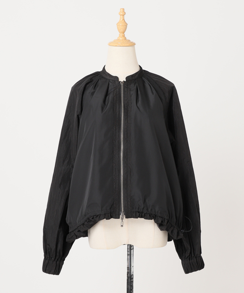 ワッシャーナイロンギャザーブルゾン（その他アウター
