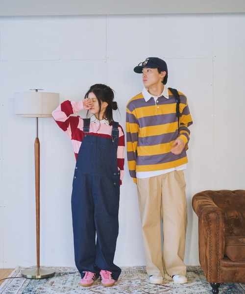 セール】クロワッサンとラガーシャツ（Tシャツ/カットソー）｜common