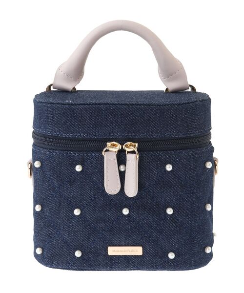 セール】デニムキューブショルダーバッグ（ショルダーバッグ）｜Maison