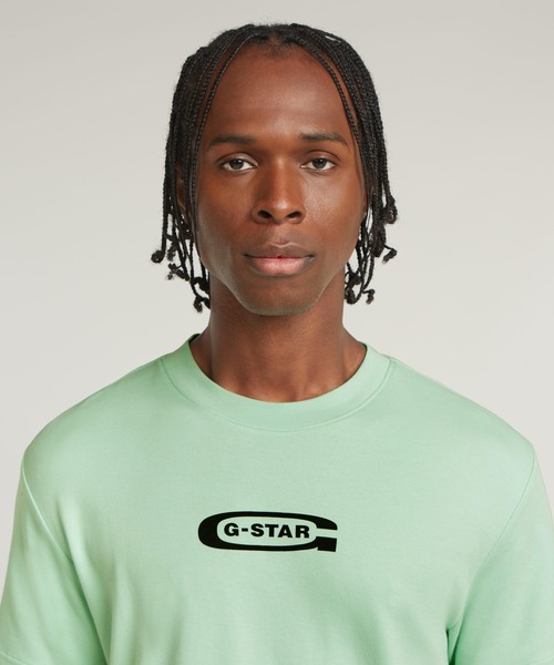 送料込★G-Star★Old Skool Logo Tシャツ Old Skool Logo T-Shirt | White | G-STAR® US