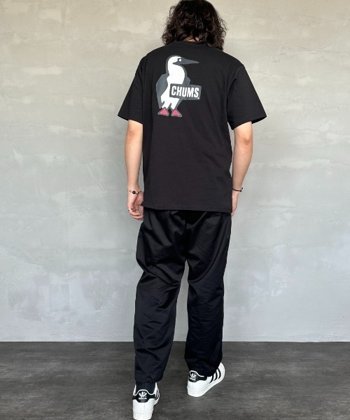 CHUMS（チャムス）の「【WEB限定】[CHUMS/チャムス] BOOBY バックプリント ショートスリーブTシャツ（Tシャツ/カットソー・レディース・ブラック/グレイッシュベージュ/ホワイト/ピンク/グリーン/ミント・M/L/XL/XXL）」の19枚目の写真