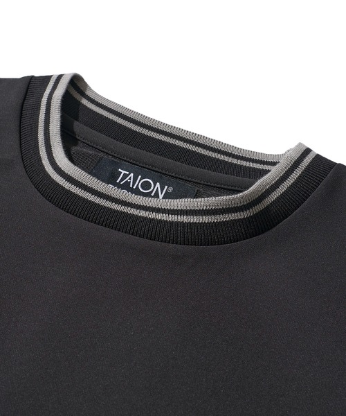 TAION(タイオン)の「【TAION/タイオン】BASIC HALF SLEEVE CUT SEWT / ベーシック ハーフスリーブ カットソー(Tシャツ/カットソー・メンズ・ネイビー/オリーブ/ブラック/チャコールグレー/カーキ/ホワイト・MEDIUM/LARGE/X-LARGE)」の15枚目の写真