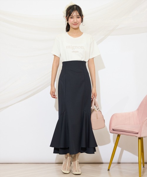 新品、未使用。ウィルセレクションのビックフラワーサーキュラースカート セール 40%OFF】ビックフラワーサーキュラースカート(506106365