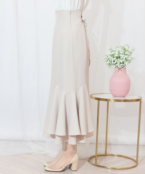 WILLSELECTION（ウィルセレクション）の「裾ボリュームマーメイドスカート（スカート・レディース・ピンク/ネイビー/ベージュ/ブラック系その他・FREE）」の19枚目の写真