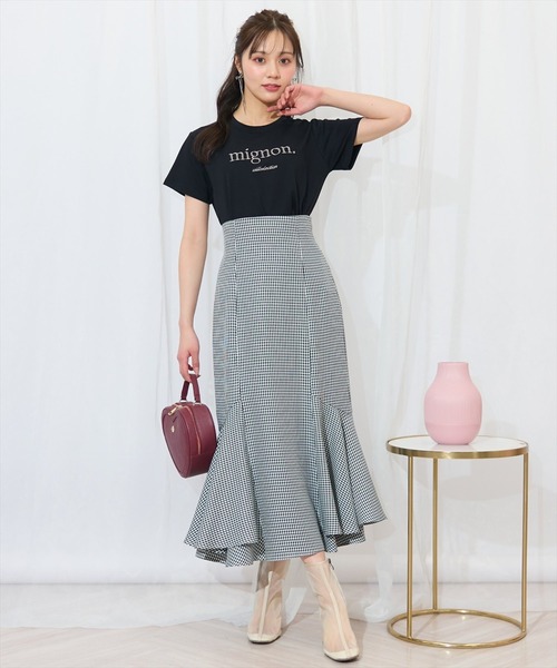 WILLSELECTION（ウィルセレクション）の「裾ボリュームマーメイドスカート（スカート・レディース・ピンク/ネイビー/ベージュ/ブラック系その他・FREE）」の10枚目の写真