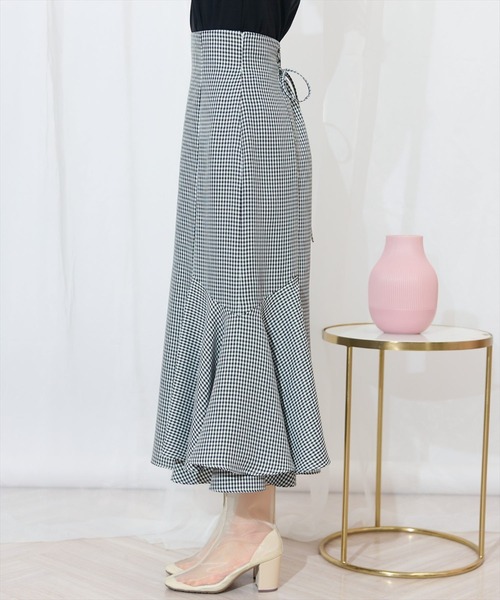 WILLSELECTION（ウィルセレクション）の「裾ボリュームマーメイドスカート（スカート・レディース・ピンク/ネイビー/ベージュ/ブラック系その他・FREE）」の8枚目の写真