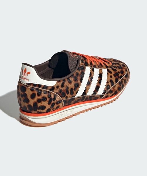 adidas（アディダス）の「SL 72 OG / アディダスオリジナルス adidas Originals（スニーカー・レディース・ブラウン/ブラック×グリーン/ブラウン系その他・22.5cm/23.5cm/24.5cm/25.5cm/26.5cm/27.5cm/23.0cm/24.0cm/25.0cm/26.0cm/27.0cm/28.0cm/22.0cm/29.0cm/28.5cm）」の16枚目の写真