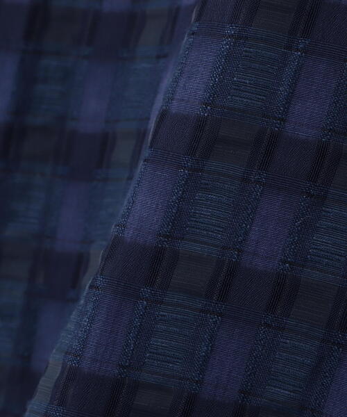 DANKE SCHON(ダンケシェーン)の「DankeSchon/ダンケシェーン/SHEER CHECK JQ S/S SHIRTS(シャツ/ブラウス・レディース・ネイビー/ブラック・F)」の20枚目の写真