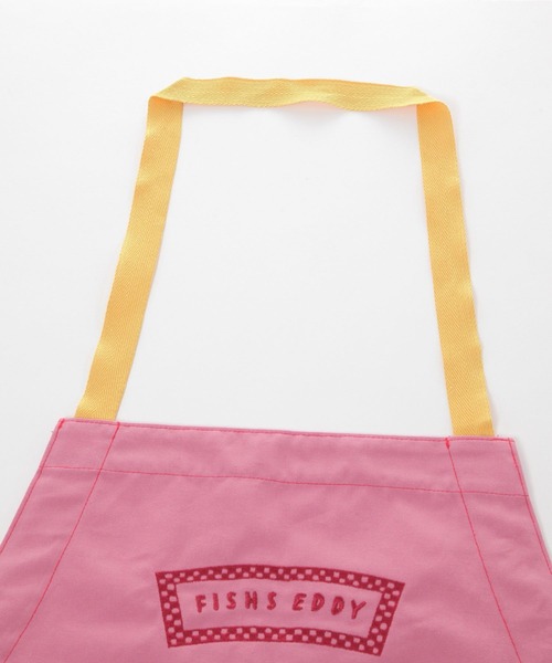 Fishs Eddy(フィッシュエディ)の「【Fishs Eddy(フィッシュエディ)】刺繍エプロン(エプロン・レディース・アイボリー/ピンク・FREE)」の17枚目の写真