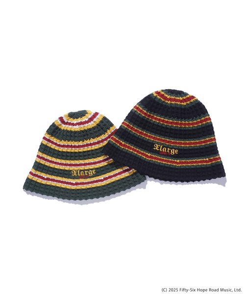 XLARGE×BOB MARLEY WAFFLE KNIT HAT（ハット）｜XLARGE