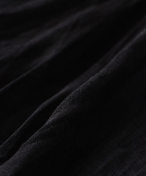 DRESSLAVE（ドレスレイブ）の「gauze linen panel skirt(ガーゼリネンパネルスカート)（スカート・レディース・ブラック/ホワイト・38）」の18枚目の写真