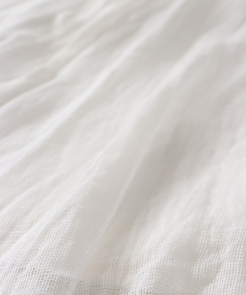 DRESSLAVE（ドレスレイブ）の「gauze linen panel skirt(ガーゼリネンパネルスカート)（スカート・レディース・ブラック/ホワイト・38）」の19枚目の写真