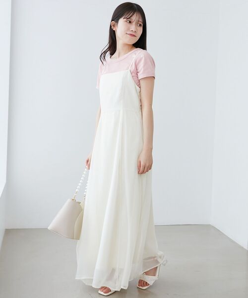 MAJESTIC LEGON（マジェスティックレゴン）の「ガーリーモチーフエンブロイダリーT（Tシャツ/カットソー・レディース・ピンク系その他2/ホワイト系その他2/ブラック系その他/ホワイト系その他・MEDIUM）」の20枚目の写真