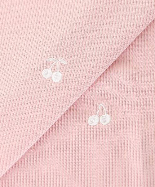 MAJESTIC LEGON（マジェスティックレゴン）の「ガーリーモチーフエンブロイダリーT（Tシャツ/カットソー・レディース・ピンク系その他2/ホワイト系その他2/ブラック系その他/ホワイト系その他・MEDIUM）」の18枚目の写真