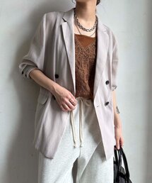 DouDou | 強燃シアーダブルジャケット(テーラードジャケット)