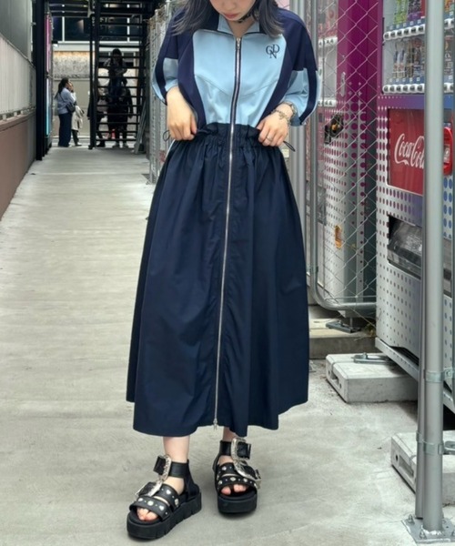 candystripperジャージワンピース CND TRACK JERSEY DRESS | Candy Stripper（キャンディ