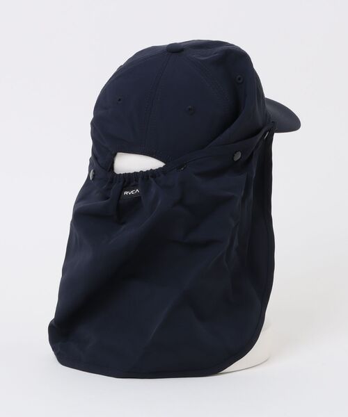 RVCA（ルーカ）の「RVCA/ルーカ キャップ GOBI CAP サーフキャップ BF041-955（キャップ・メンズ・ネイビー/ブラック×グレー/グレイッシュベージュ・FREE）」の7枚目の写真