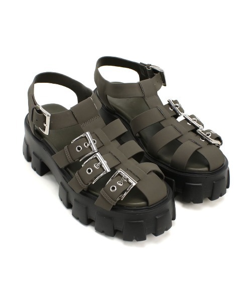 COEL(コエル)の「ベルトグルカサンダル(サンダル・レディース・ホワイト/ブラック/カーキ・35/37/39)」の17枚目の写真