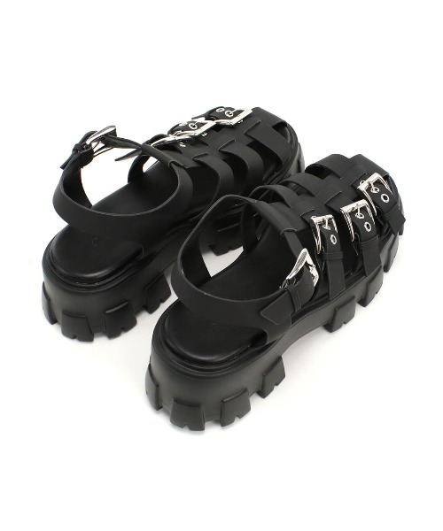 COEL(コエル)の「ベルトグルカサンダル(サンダル・レディース・ホワイト/ブラック/カーキ・35/37/39)」の22枚目の写真