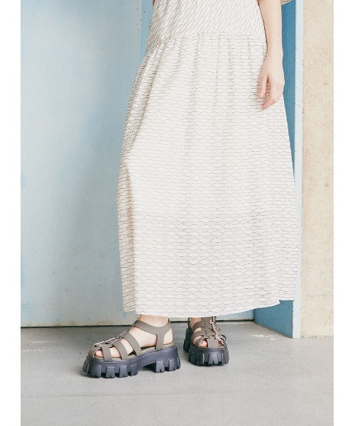 COEL(コエル)の「ベルトグルカサンダル(サンダル・レディース・ホワイト/ブラック/カーキ・35/37/39)」の13枚目の写真