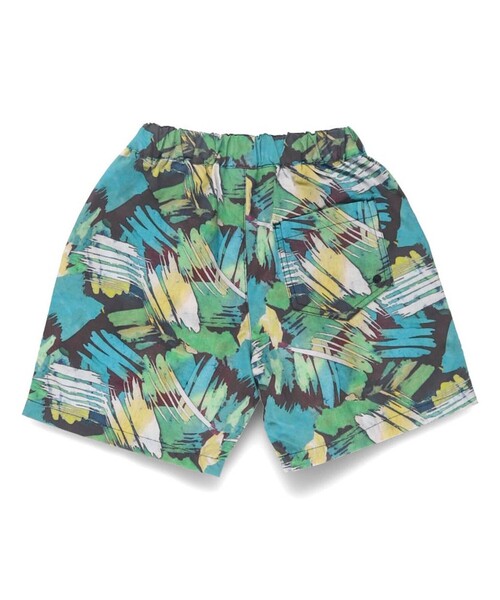 BRANSHES（ブランシェス）の「【水陸両用/撥水加工】ナイロンハーフパンツ（その他パンツ・キッズ・ブラック/グリーン/カラフル/オレンジ・130/150/100/110/90/120/140）」の16枚目の写真