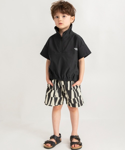 BRANSHES（ブランシェス）の「【水陸両用/撥水加工】ナイロンハーフパンツ（その他パンツ・キッズ・ブラック/グリーン/カラフル/オレンジ・130/150/100/110/90/120/140）」の20枚目の写真