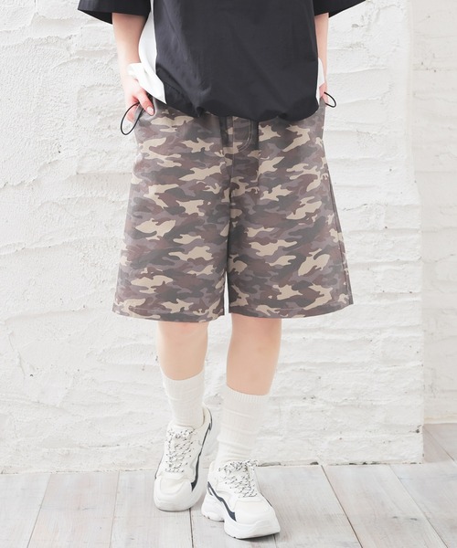 Honeys(ハニーズ)の「イージーハーフパンツ(その他パンツ・レディース・アイボリー/カーキ/グレー系その他/ブラック/ベージュ/ベージュ系その他・L/LL/M/S)」の9枚目の写真